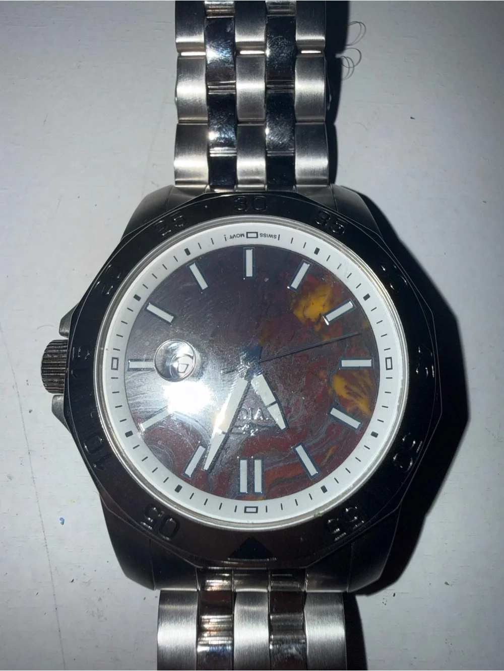 Invicta Silver-Tone Men's Bracelet Watch